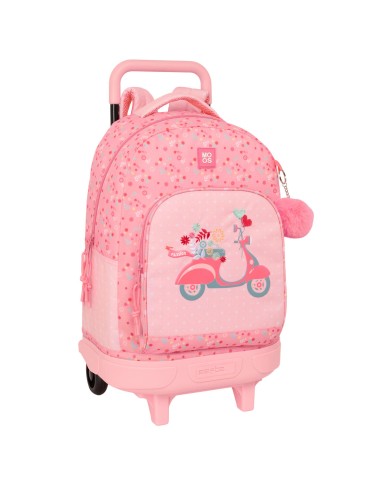 Zaino Scuola Moos Passion Multicolore 33 x 45 x 22 cm Zaino Scuola Moos Passion Multicolore 33 x 45 x 22 cm