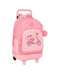 Zaino Scuola Moos Passion Multicolore 30 x 46 x 14 cm Zaino Scuola Moos Passion Multicolore 30 x 46 x 14 cm