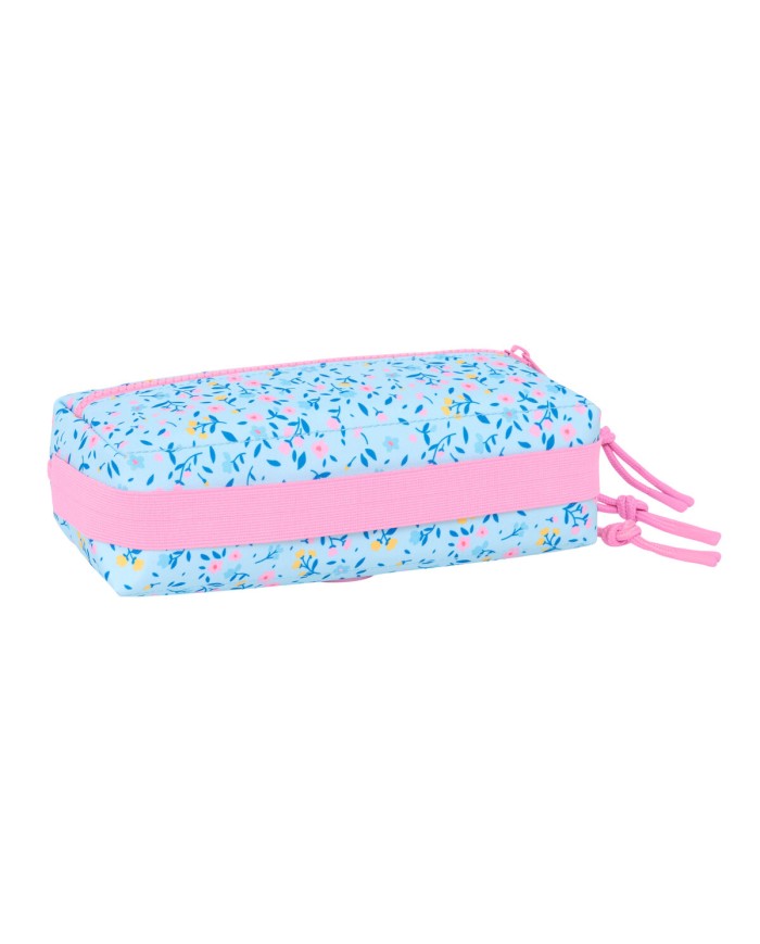 Necessaire Vicky Martín Berrocal Paraíso Rosa Azzurro Chiaro 22 x 8,5 x 6 cm Necessaire Vicky Martín Berrocal Paraíso Rosa Azzurro Chiaro 22 x 8,5 x 6 cm