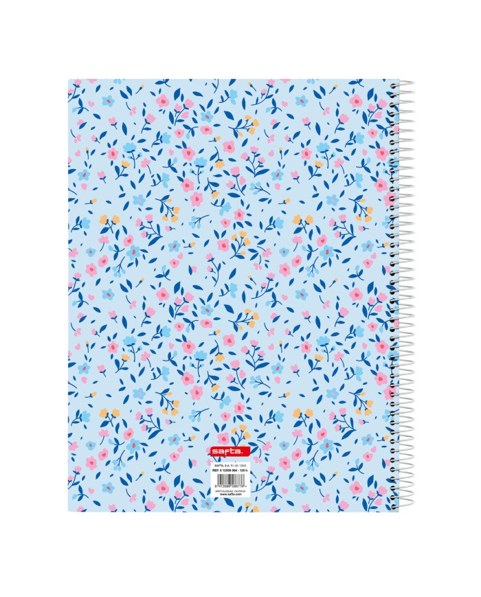 Agenda Vicky Martín Berrocal Paraíso Azzurro Rosa A4 120 Fogli