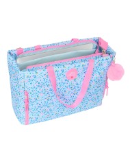 Valigetta per Portatile Vicky Martín Berrocal Paraíso Azzurro Rosa chiaro 40 x 31 x 17 cm Valigetta per Portatile Vicky Martín Berrocal Paraíso Azzurro Rosa chiaro 40 x 31 x 17 cm