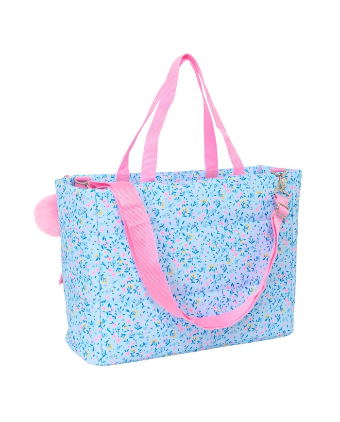Valigetta per Portatile Vicky Martín Berrocal Paraíso Azzurro Rosa chiaro 40 x 31 x 17 cm Valigetta per Portatile Vicky Martín Berrocal Paraíso Azzurro Rosa chiaro 40 x 31 x 17 cm