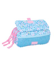 Portaoggetti Triplo Vicky Martín Berrocal Paraíso Rosa Azzurro Chiaro 21,5 x 10 x 8 cm Portaoggetti Triplo Vicky Martín Berrocal Paraíso Rosa Azzurro Chiaro 21,5 x 10 x 8 cm