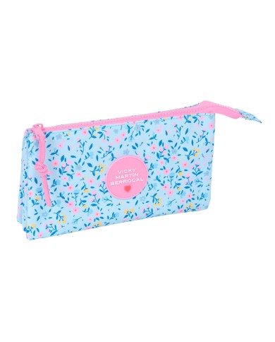 Portaoggetti Triplo Vicky Martín Berrocal Paraíso Rosa Azzurro Chiaro 22 x 12 x 3 cm Portaoggetti Triplo Vicky Martín Berrocal Paraíso Rosa Azzurro Chiaro 22 x 12 x 3 cm