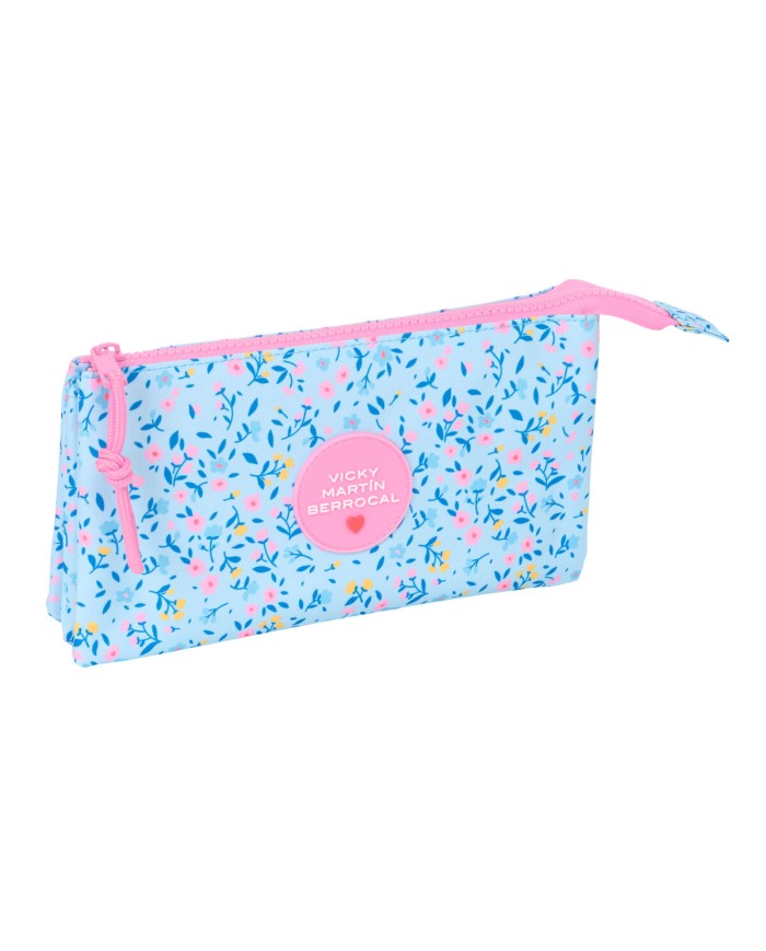 Portaoggetti Triplo Vicky Martín Berrocal Paraíso Rosa Azzurro Chiaro 22 x 12 x 3 cm Portaoggetti Triplo Vicky Martín Berrocal Paraíso Rosa Azzurro Chiaro 22 x 12 x 3 cm