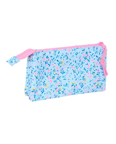 Portaoggetti Triplo Vicky Martín Berrocal Paraíso Rosa Azzurro Chiaro 22 x 12 x 3 cm Portaoggetti Triplo Vicky Martín Berrocal Paraíso Rosa Azzurro Chiaro 22 x 12 x 3 cm