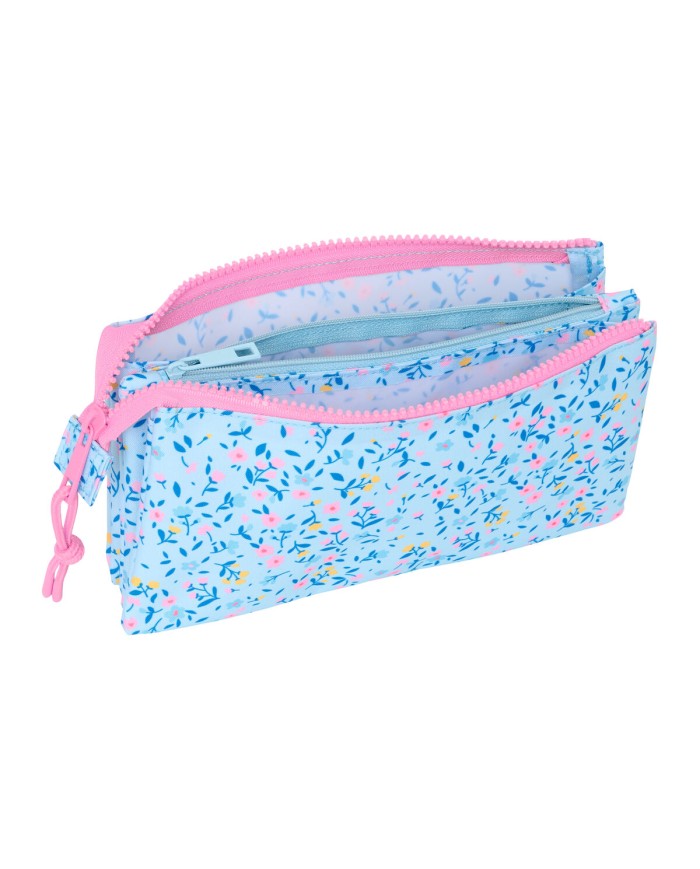 Portaoggetti Triplo Vicky Martín Berrocal Paraíso Rosa Azzurro Chiaro 22 x 12 x 3 cm Portaoggetti Triplo Vicky Martín Berrocal Paraíso Rosa Azzurro Chiaro 22 x 12 x 3 cm