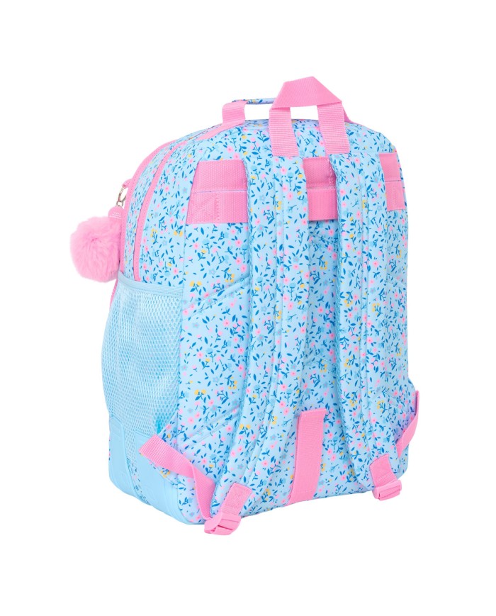 Zaino Scuola Vicky Martín Berrocal Paraíso Azzurro Rosa 32 x 42 x 15 cm Zaino Scuola Vicky Martín Berrocal Paraíso Azzurro Rosa 32 x 42 x 15 cm