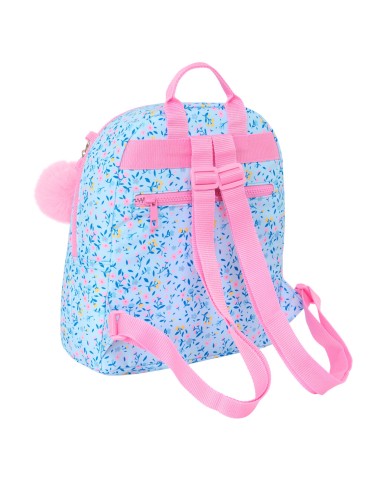 Zaino Casual Vicky Martín Berrocal Paraíso Rosa Azzurro Chiaro 25 x 30 x 13 cm