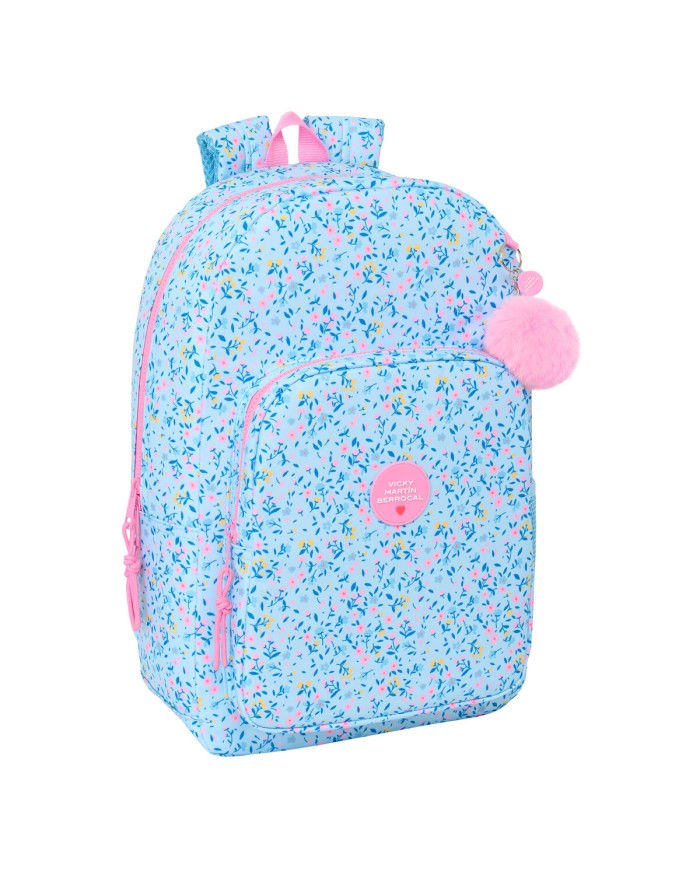 Zaino Scuola Vicky Martín Berrocal Paraíso Azzurro Rosa 30 x 46 x 14 cm Zaino Scuola Vicky Martín Berrocal Paraíso Azzurro Rosa 30 x 46 x 14 cm