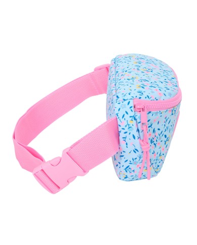 Marsupio Vicky Martín Berrocal Paraíso Rosa Azzurro Chiaro 23 x 14 x 9 cm Marsupio Vicky Martín Berrocal Paraíso Rosa Azzurro Chiaro 23 x 14 x 9 cm