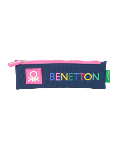 Necessaire Benetton Damero Blu Marino 20 x 6 x 1 cm Necessaire Benetton Damero Blu Marino 20 x 6 x 1 cm
