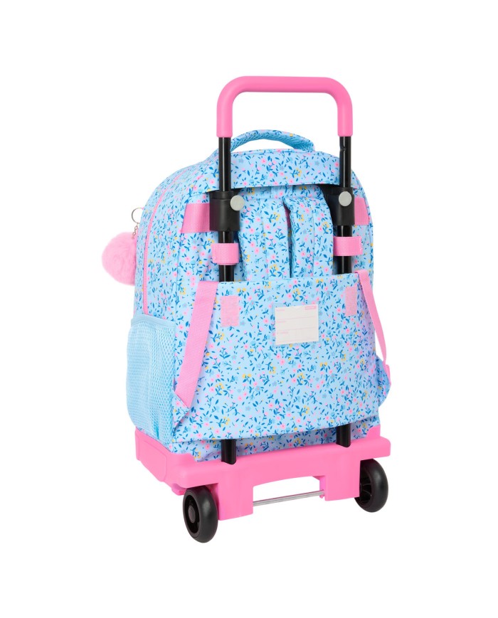 Trolley per la Scuola Vicky Martín Berrocal Paraíso Azzurro Rosa 33 x 45 x 22 cm Trolley per la Scuola Vicky Martín Berrocal Paraíso Azzurro Rosa 33 x 45 x 22 cm