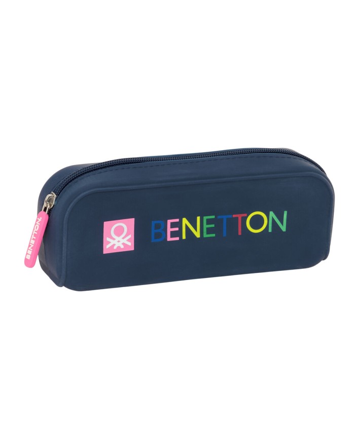 Necessaire Benetton Damero Blu Marino 18.5 x 7.5 x 5.5 cm Necessaire Benetton Damero Blu Marino 18.5 x 7.5 x 5.5 cm