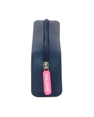 Necessaire Benetton Damero Blu Marino 18.5 x 7.5 x 5.5 cm Necessaire Benetton Damero Blu Marino 18.5 x 7.5 x 5.5 cm