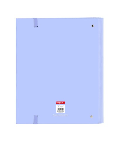 Raccoglitore ad anelli Benetton Lila Lilla 27 x 32 x 3.5 cm