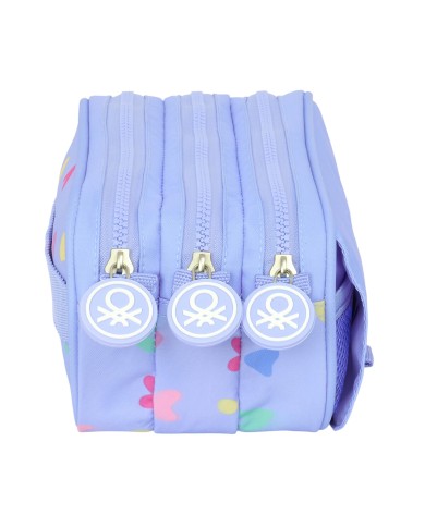 Portaoggetti Triplo Benetton Lila Lilla 21,5 x 10 x 8 cm Portaoggetti Triplo Benetton Lila Lilla 21,5 x 10 x 8 cm