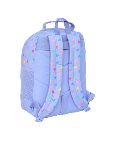 Zaino Scuola Benetton Lila Lilla 32 x 42 x 15 cm Zaino Scuola Benetton Lila Lilla 32 x 42 x 15 cm
