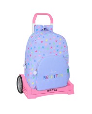 Zaino Scuola Benetton Lila Lilla 32 x 42 x 15 cm Zaino Scuola Benetton Lila Lilla 32 x 42 x 15 cm