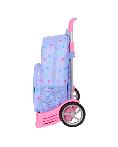 Trolley per la Scuola Benetton Lila Lilla 30 x 46 x 14 cm Trolley per la Scuola Benetton Lila Lilla 30 x 46 x 14 cm