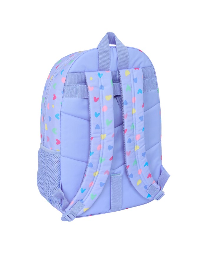 Zaino Scuola Benetton Lila Lilla 30 x 46 x 14 cm Zaino Scuola Benetton Lila Lilla 30 x 46 x 14 cm