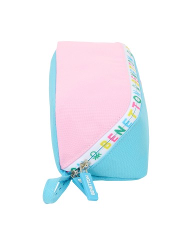 Necessaire Benetton Unique Rosa Turchese 20 x 8 x 8 cm Necessaire Benetton Unique Rosa Turchese 20 x 8 x 8 cm