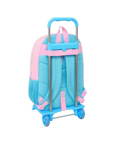 Trolley per la Scuola Benetton Unique Rosa Turchese 30 x 46 x 14 cm Trolley per la Scuola Benetton Unique Rosa Turchese 30 x 46 x 14 cm