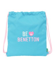 Zainetto con Cordini Benetton Lila Lilla 35 x 40 x 1 cm