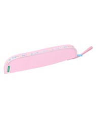 Portaflauto Benetton Unique Rosa Turchese 37 x 8 x 2 cm