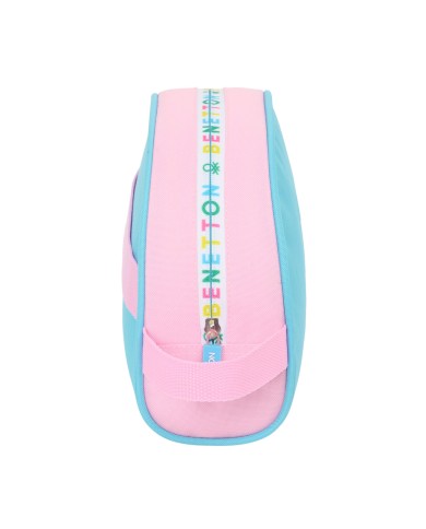 Necessaire da Viaggio Benetton Unique Rosa Turchese 28 x 18 x 10 cm Necessaire da Viaggio Benetton Unique Rosa Turchese 28 x 18 x 10 cm