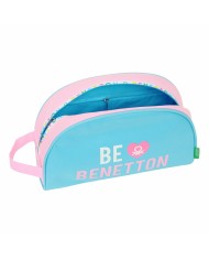 Necessaire da Viaggio Benetton Unique Rosa Turchese 28 x 18 x 10 cm