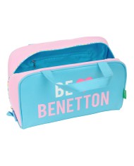 Necessaire da Viaggio Benetton Unique Rosa Turchese 31 x 14 x 19 cm