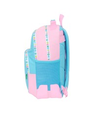 Zaino Scuola Benetton Unique Rosa Turchese 32 x 42 x 15 cm Zaino Scuola Benetton Unique Rosa Turchese 32 x 42 x 15 cm