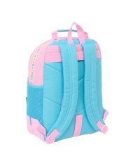 Zaino Scuola Benetton Unique Rosa Turchese 32 x 42 x 15 cm Zaino Scuola Benetton Unique Rosa Turchese 32 x 42 x 15 cm