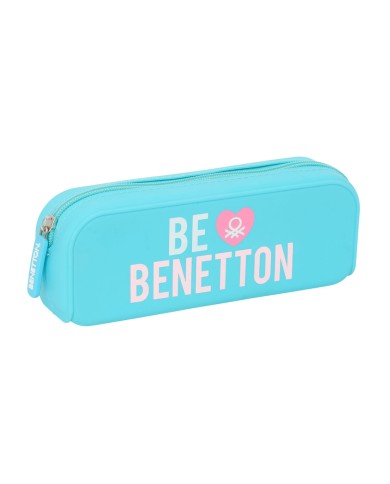 Necessaire Benetton Unique Rosa Turchese 18.5 x 7.5 x 5.5 cm Necessaire Benetton Unique Rosa Turchese 18.5 x 7.5 x 5.5 cm