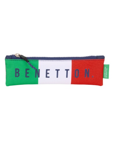 Necessaire Benetton Flag Blu Marino 20 x 6 x 1 cm Necessaire Benetton Flag Blu Marino 20 x 6 x 1 cm