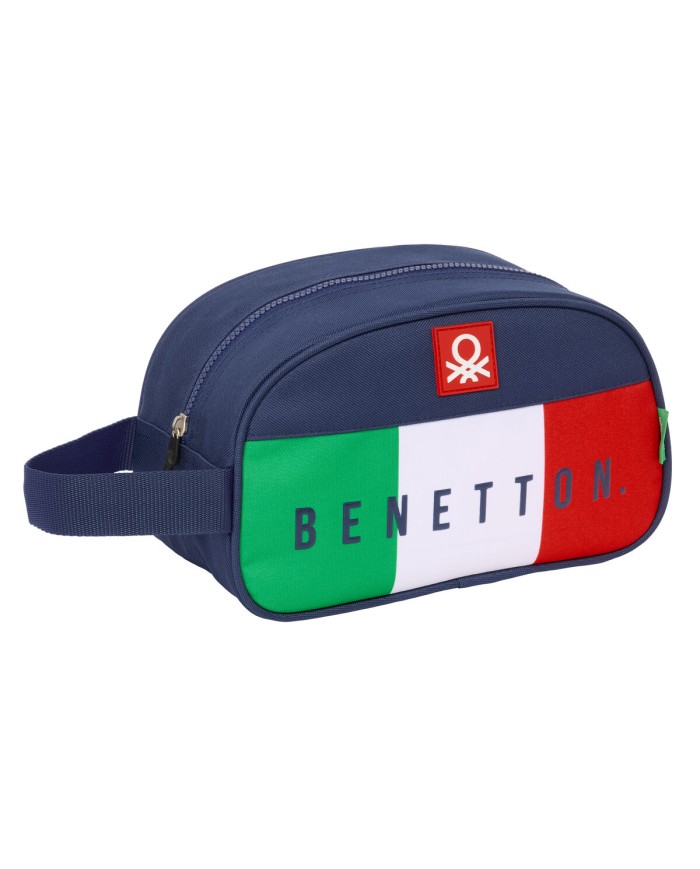 Necessaire da Viaggio Benetton Flag Blu Marino 26 x 15 x 12 cm