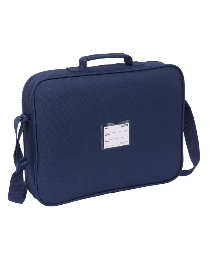 Borsa per la scuola Benetton Flag Blu Marino 38 x 28 x 6 cm Borsa per la scuola Benetton Flag Blu Marino 38 x 28 x 6 cm