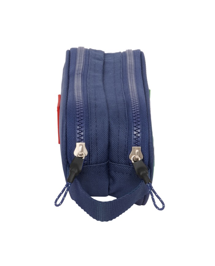 Portaoggetti Doppio Benetton Flag Blu Marino 21 x 8 x 6 cm Portaoggetti Doppio Benetton Flag Blu Marino 21 x 8 x 6 cm