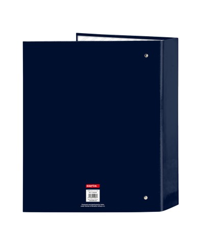 Raccoglitore ad anelli Benetton Flag Blu Marino A4 27 x 33 x 6 cm