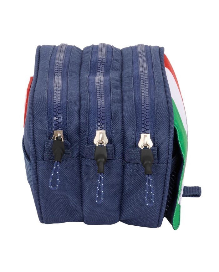 Portaoggetti Triplo Benetton Flag Blu Marino 21,5 x 10 x 8 cm Portaoggetti Triplo Benetton Flag Blu Marino 21,5 x 10 x 8 cm