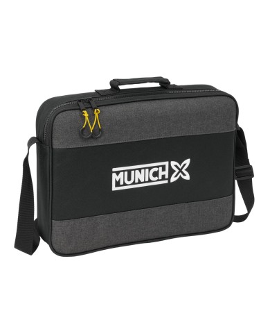 Borsa per la scuola Munich Topo Nero 38 x 28 x 6 cm Borsa per la scuola Munich Topo Nero 38 x 28 x 6 cm