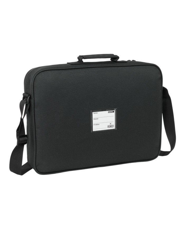 Borsa per la scuola Munich Topo Nero 38 x 28 x 6 cm Borsa per la scuola Munich Topo Nero 38 x 28 x 6 cm