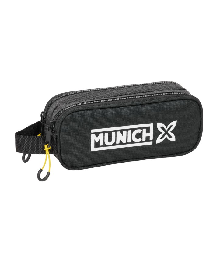 Portaoggetti Doppio Munich Topo Nero 21 x 8 x 6 cm Portaoggetti Doppio Munich Topo Nero 21 x 8 x 6 cm