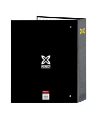 Raccoglitore ad anelli Munich Topo Nero A4 27 x 33 x 6 cm Raccoglitore ad anelli Munich Topo Nero A4 27 x 33 x 6 cm