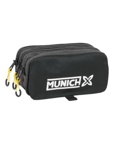 Portaoggetti Triplo Munich Topo Nero 21,5 x 10 x 8 cm Portaoggetti Triplo Munich Topo Nero 21,5 x 10 x 8 cm