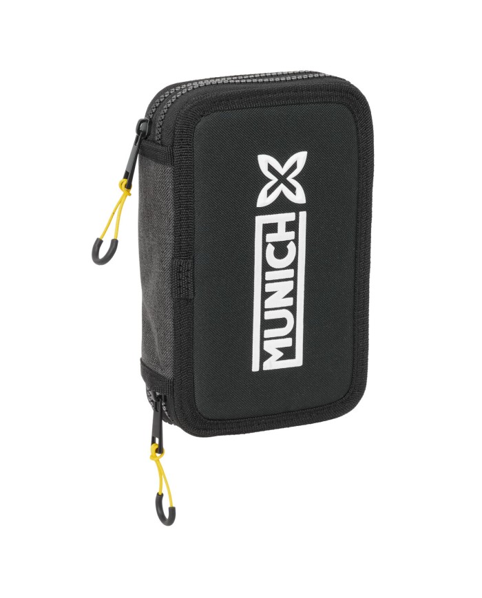 Astuccio per la Scuola con Accessori Munich Topo Nero 12.5 x 19.5 x 4 cm 29 Pezzi Astuccio per la Scuola con Accessori Munich Topo Nero 12.5 x 19.5 x 4 cm 29 Pezzi