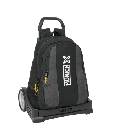 Trolley per la Scuola Munich Topo Nero 32 x 44 x 16 cm Trolley per la Scuola Munich Topo Nero 32 x 44 x 16 cm