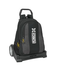 Zaino Scuola Munich Topo Nero 32 x 44 x 16 cm Zaino Scuola Munich Topo Nero 32 x 44 x 16 cm