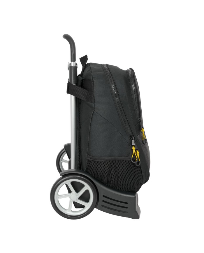 Trolley per la Scuola Munich Topo Nero 32 x 44 x 16 cm